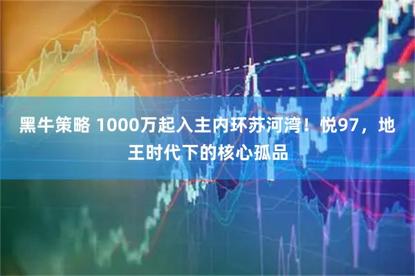 黑牛策略 1000万起入主内环苏河湾！悦97，地王时代下的核心孤品
